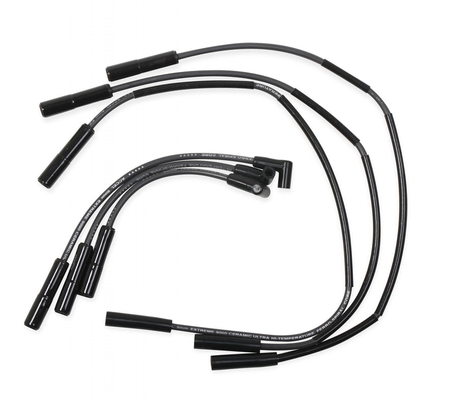 Spark Plug Wire Set Extreme 9000 Ceramic Boot 2007-2011 Jeep Wrangler JK Custom Fit Extreme Heat Ceramic Boot Spark Plug Wire Set ACCEL