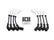 Spark Plug Wire Set Extreme 9000 Ceramic Boot Ls Terminals Ls3/Ls4/Ls7 This Custom Fit Extreme Heat Ceramic Boot Ferro-Spiral Core Spark Plug Wire Set Fits GM Gen 4 Ls3/Ls4/Ls7 Engines ACCEL