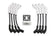 Spark Plug Wire Set Extreme 9000 Ceramic Boot Ls Terminals Ls3/Ls4/Ls7 This Custom Fit Extreme Heat Ceramic Boot Ferro-Spiral Core Spark Plug Wire Set Fits GM Gen 4 Ls3/Ls4/Ls7 Engines ACCEL