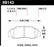Hawk 97-01 Honda Prelude Blue 9012 Street Front Brake Pads
