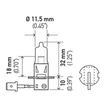 Load image into Gallery viewer, Hella Optilux H3 12V/55W XY Extreme Yellow Bulb