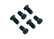 Flywheel Bolts Pontiac V8, AMC V8 & 4.2L Inline 6 1/2-10 x 1 Inch Mr Gasket