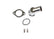 O-ring Style Chrome Water Neck 45 degree Fits 1967-1975 Chevrolet V8 Engines Mr Gasket