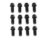 Header Bolts 3/8-16 x 3/4 Inch Hex Head Set of 12 Fits AMC 290-401, Chevrolet Small Block 262-400, Chrysler 383-440 except Hemi, Pontiac 326-455, Oldsmobile 330-455 Mr Gasket