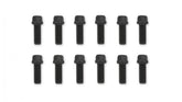 Header Bolts -3/8-16 x 1 Inch Hex Head Black Oxide Fits AMC 290-401, Chevrolet Small Block 262-400, Chrysler 383-440 except Hemi, Pontiac 326-455, Oldsmobile 330-455 Mr Gasket