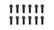 Header Bolts -3/8-16 x 1 Inch Hex Head Black Oxide Fits AMC 290-401, Chevrolet Small Block 262-400, Chrysler 383-440 except Hemi, Pontiac 326-455, Oldsmobile 330-455 Mr Gasket