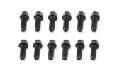Header Bolts M8-1.25 25mm Hex Head Black Oxide Fits GM LS or LT Series Engines Mr Gasket