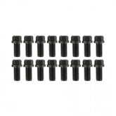 Header Bolts 3/8-16 x 3/4 Inch Hex Head Set of 16 Fits 1965-1990 Chevrolet 396-454 Big Block and 1962-2001 Ford 221-351W Mr Gasket