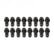 Header Bolts 3/8-16 x 3/4 Inch Hex Head Set of 16 Fits 1965-1990 Chevrolet 396-454 Big Block and 1962-2001 Ford 221-351W Mr Gasket