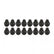 Header Bolts 3/8-16 x 3/4 Inch Hex Head Set of 16 Fits 1965-1990 Chevrolet 396-454 Big Block and 1962-2001 Ford 221-351W Mr Gasket