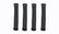 Vibrant 3/4in Dia Spark Plug Boot Insulator (4/Pack) Black color