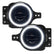 Oracle Jeep Wrangler JL/Gladiator JT Sport High Performance W LED Fog Lights - White