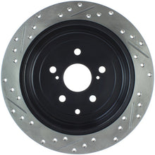 Load image into Gallery viewer, StopTech Sport Drilled &amp; Slotted Rotor - Rear Left