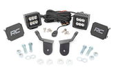 LED Light Kit | Cage Mount | 2" Black Pair | Honda Pioneer 1000 