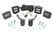 LED Light Kit | Cage Mount | 2" Black Pair | Honda Pioneer 1000 