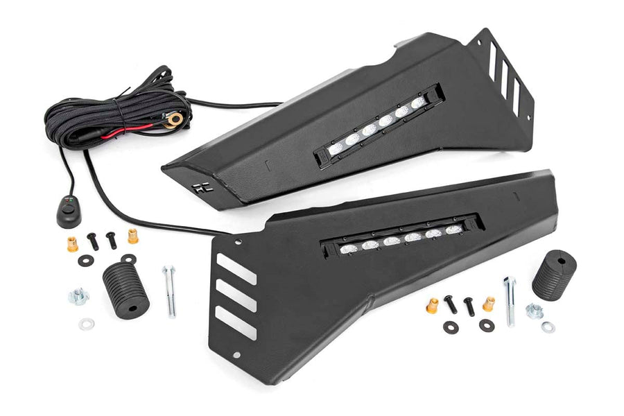 Bumper Wings | Stinger | 6" Led Combo | Honda Pioneer 1000 