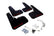 Rally Armor 13-17 Subaru Crosstrek XV Black UR Mud Flap w/Red Logo