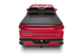 Trifecta 2.0 Tonneau Cover Black Leather Grained Fabric 2019 (New Body Style)-2026 Chevy/GMC Silverado/Sierra 1500 8' 2 inch Bed without Factory Side Storage Boxes without CarbonPro Bed with or without MultiFlex/MultiPro Tailgate Extang