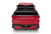 Trifecta 2.0 Tonneau Cover Black Leather Grained Fabric 2020-2026 Silverado/Sierra 2500 HD/3500 HD 6' 9 inch Bed without Factory Side Storage Boxes Extang