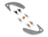Distributor Mechanical Advance Curve Kit Fits 1969-1974 GM Delco Distributors with 2 Weights Mr Gasket