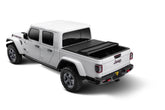 Trifecta 2.0 Tonneau Cover Black Leather Grained Fabric 2020-2025 Jeep Gladiator (JT) with or without Trail Rail System Extang