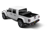 Trifecta 2.0 Tonneau Cover Black Leather Grained Fabric 2020-2025 Jeep Gladiator (JT) with or without Trail Rail System Extang