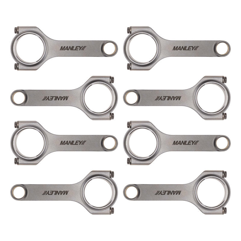 Manley Chevy Small Block LS-1 6.125in H Beam w/ ARP 2000 Connecting Rod Set