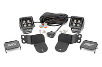 LED Light Kit | Cage Mount | 2" Black Pair | Amber DRL | Polaris General XP 4 1000 