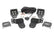 LED Light Kit | Cage Mount | 2" Black Pair | White DRL | Polaris General XP 4 1000 