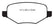 EBC 11-14 Ford Edge 2.0 Turbo Yellowstuff Rear Brake Pads