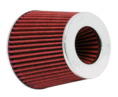 K&N Universal Air Filter | Round Tapered, 4in Flange, 5.5in Tall | RG-1001RD