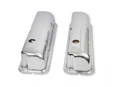Chrome Valve Covers with Baffle Fits 1958-1976 Ford 332-428 FE Engines Mr Gasket