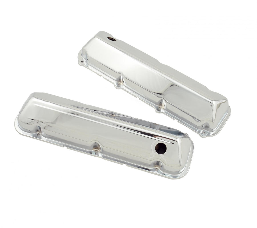 Chrome Valve Covers with Baffle Fits 1968-1997 Ford 429/460 Engines Mr Gasket