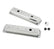 Chrome Valve Covers Finned Fits 1987-2002 Chevrolet 305-350 Gen I Small Block Mr Gasket