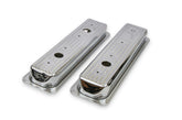 Chrome Valve Covers Finned Fits 1987-2002 Chevrolet 305-350 Gen I Small Block Mr Gasket
