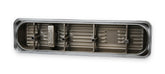 Chrome Valve Covers Finned Fits 1987-2002 Chevrolet 305-350 Gen I Small Block Mr Gasket