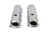 Chrome Valve Covers without Baffle Fits 1964-1990 Oldsmobile 260-455 Engines Mr Gasket