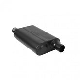 Super 44 Series Chambered Muffler Super 44 2.25 Offset In 2.25 Offset Out Aggressive Sound Flowmaster