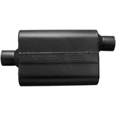 40 Series Delta Flow Chambered Muffler 40 Delta Flow 2.50 Center In 2.50 Offset Out Aggressive Sound Flowmaster