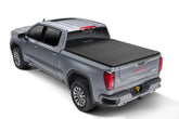 Trifecta Signature 2.0 Tonneau Cover Black Acrylic Canvas 2019 (New Body Style)-2026 Silverado/Sierra 1500 6' 7 inch Bed without Factory Side Storage Boxes without CarbonPro Bed with or without MultiPro/MultiFlex Tailgate Extang