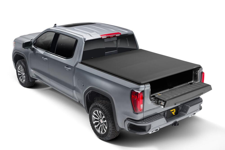Trifecta Signature 2.0 Tonneau Cover Black Acrylic Canvas 2019 (New Body Style)-2026 GMC Sierra (with CarbonPro Bed) 5' 9 inch Bed with or without MultiPro/MultiFlex Tailgate Extang