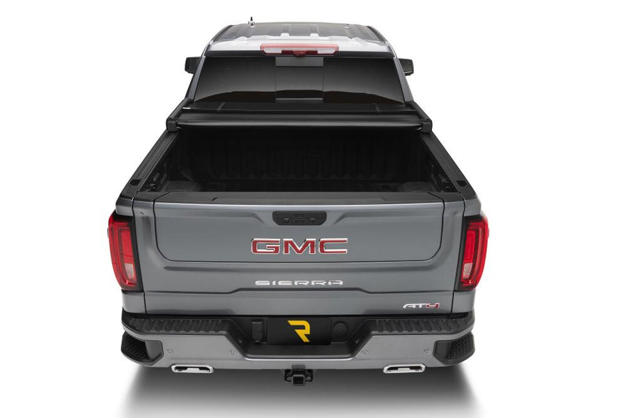 Trifecta Signature 2.0 Tonneau Cover Black Acrylic Canvas 2019 (New Body Style)-2026 GMC Sierra (with CarbonPro Bed) 5' 9 inch Bed with or without MultiPro/MultiFlex Tailgate Extang