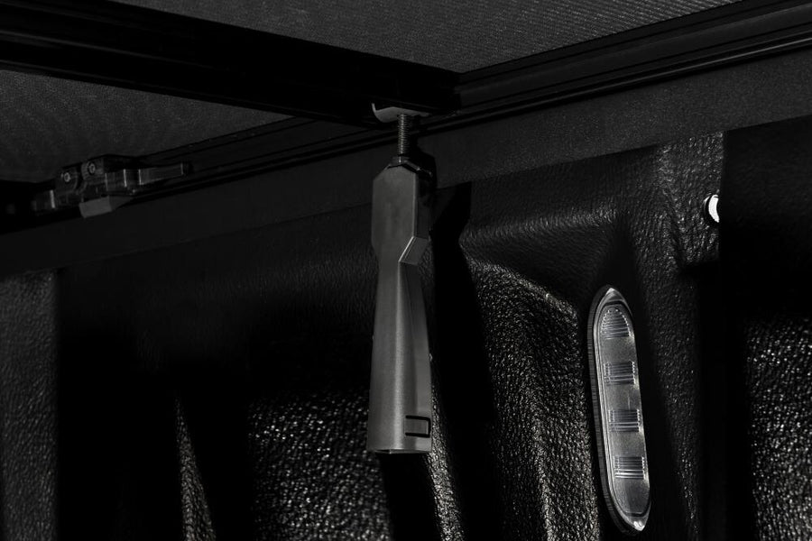 Trifecta Signature 2.0 Tonneau Cover Black Acrylic Canvas 2022-2026 Toyota Tundra 5' 7 inch Bed without Deck Rail System without Trail Special Edition Storage Boxes Extang