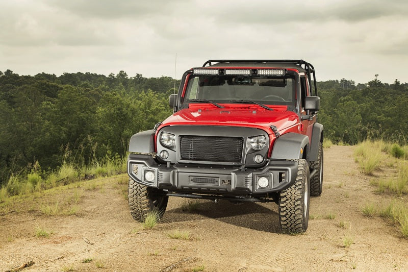 Rugged Ridge Spartacus Front Bumper Black 07-18 Jeep Wrangler