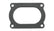 Vibrant 4 Bolt Flange Gasket for 3in O.D. Oval tubing (Matches #13175S)