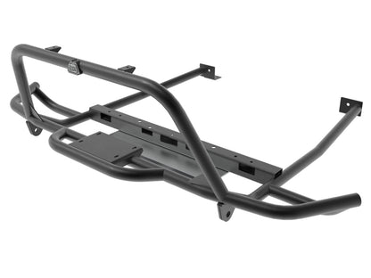 aFe Power 20-23 Subaru Outback H4 2.4L Turbo / H4 2.5L Terra Guard Front Bumper with Winch Mount - Black | 79-27012
