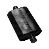 60 Series Delta Flow Chambered Muffler 60 Delta Flow 2.25 Center In 2.25 Offset Out Moderate Sound Flowmaster