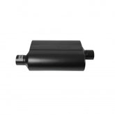 Super 40 Series Chambered Muffler Super 40 2.50 Offset In 2.50 Center Out Aggressive Sound Flowmaster