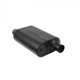 Super 40 Series Chambered Muffler Super 40 2.50 Offset In 2.50 Offset Out Aggressive Sound Flowmaster