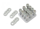 Intake Manifold Bolt Set Socket Head Fits Small Block Chevrolet 265-400, Small Block Mopar 273-360, Big Block Mopar 383-440, AMC V8 290-401 Mr Gasket